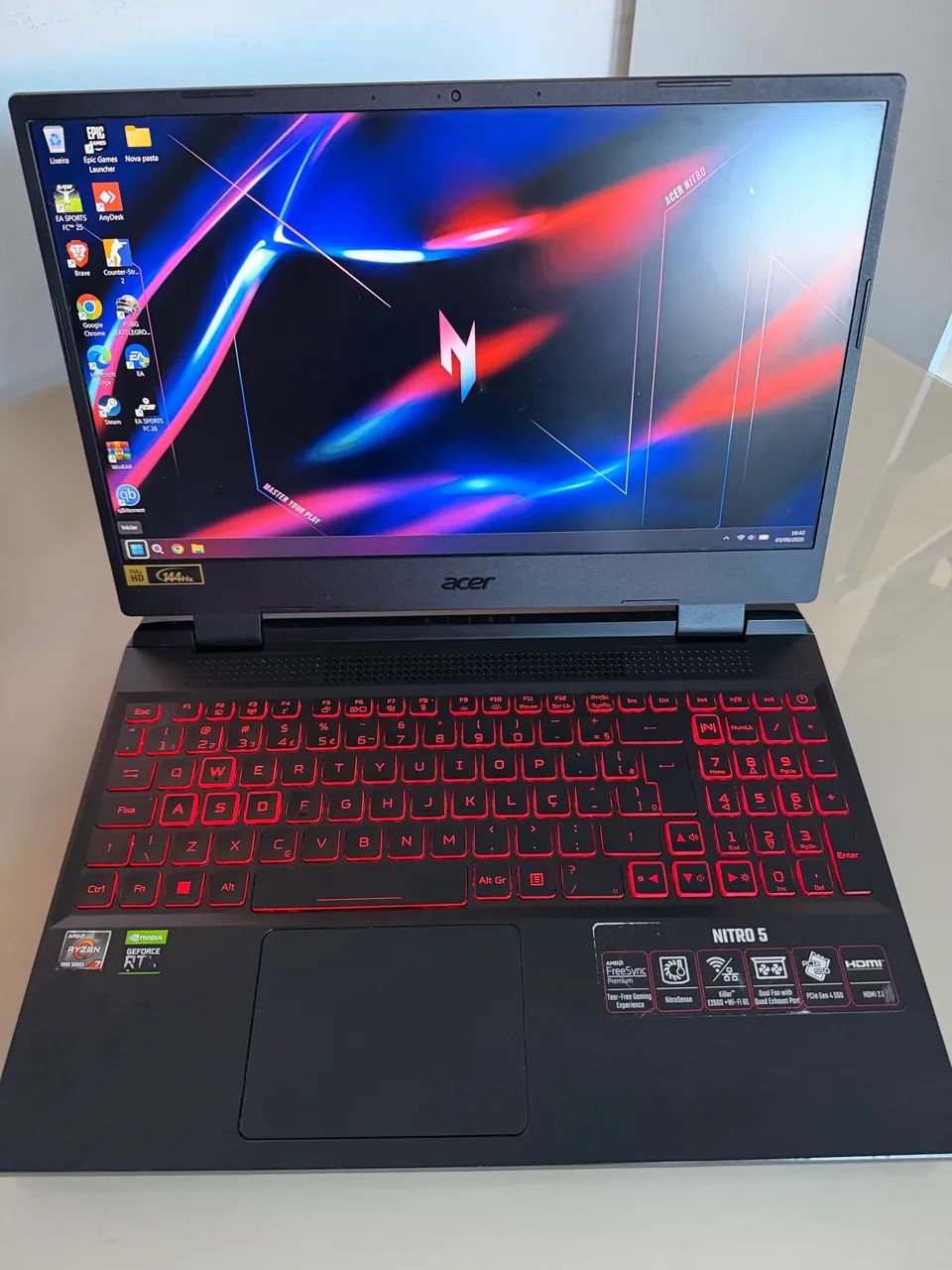 Notebook Acer nitro DDR5 - Foto 3