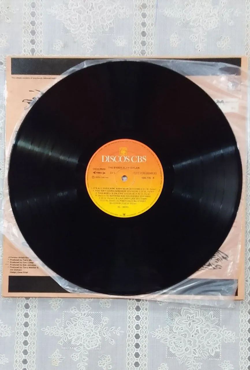LP Byrds play Dylan (1979) - Foto 5