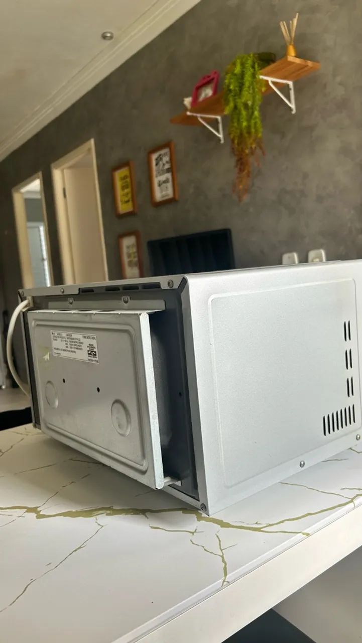 Microondas 32 litros espelhado - Foto 3