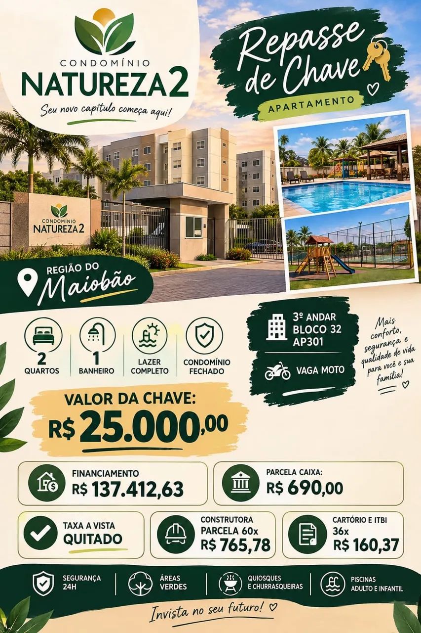 Repasse de Chave Natureza 2