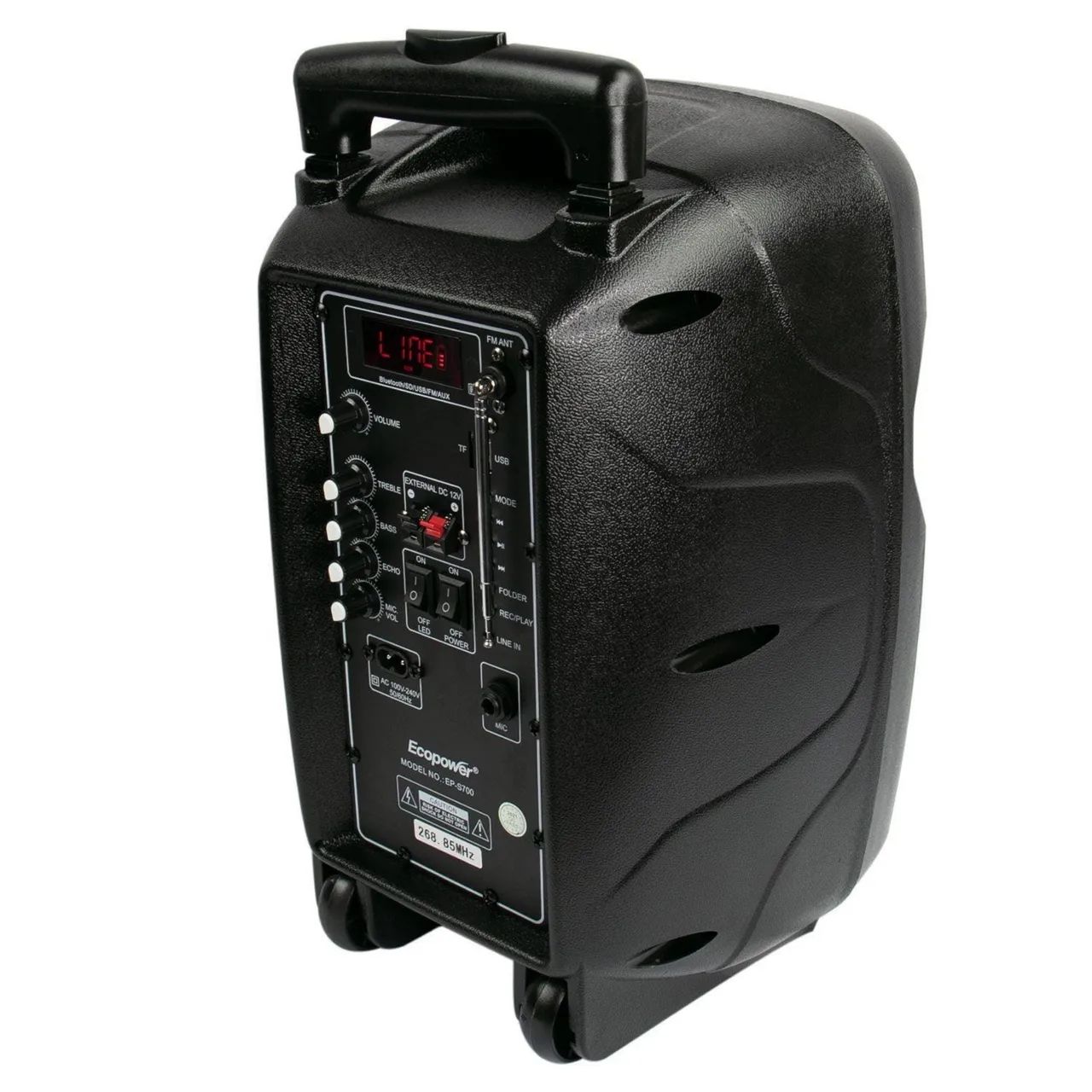 Caixa de Som Ecopower EP-5700 Bluetooth  - Foto 3