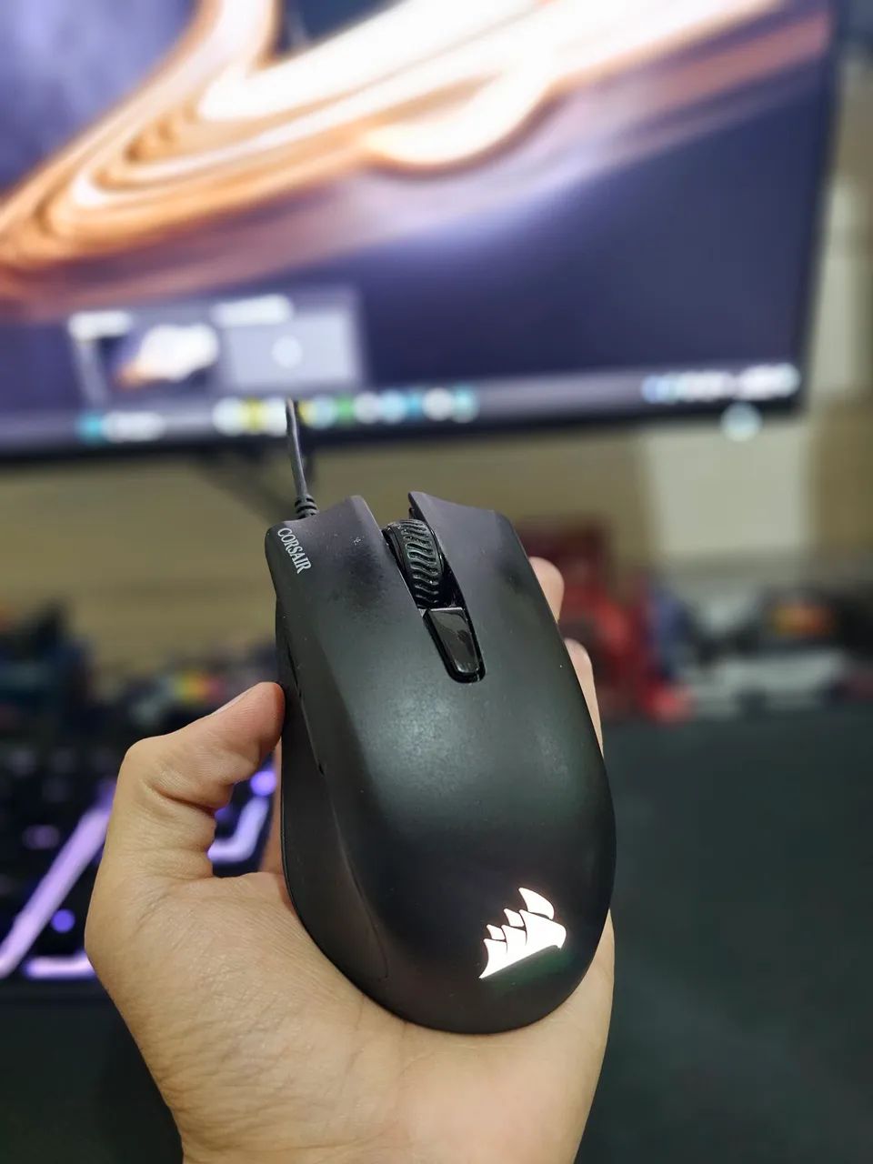 Kit Gamer Corsair Teclado e Mouse - Foto 5