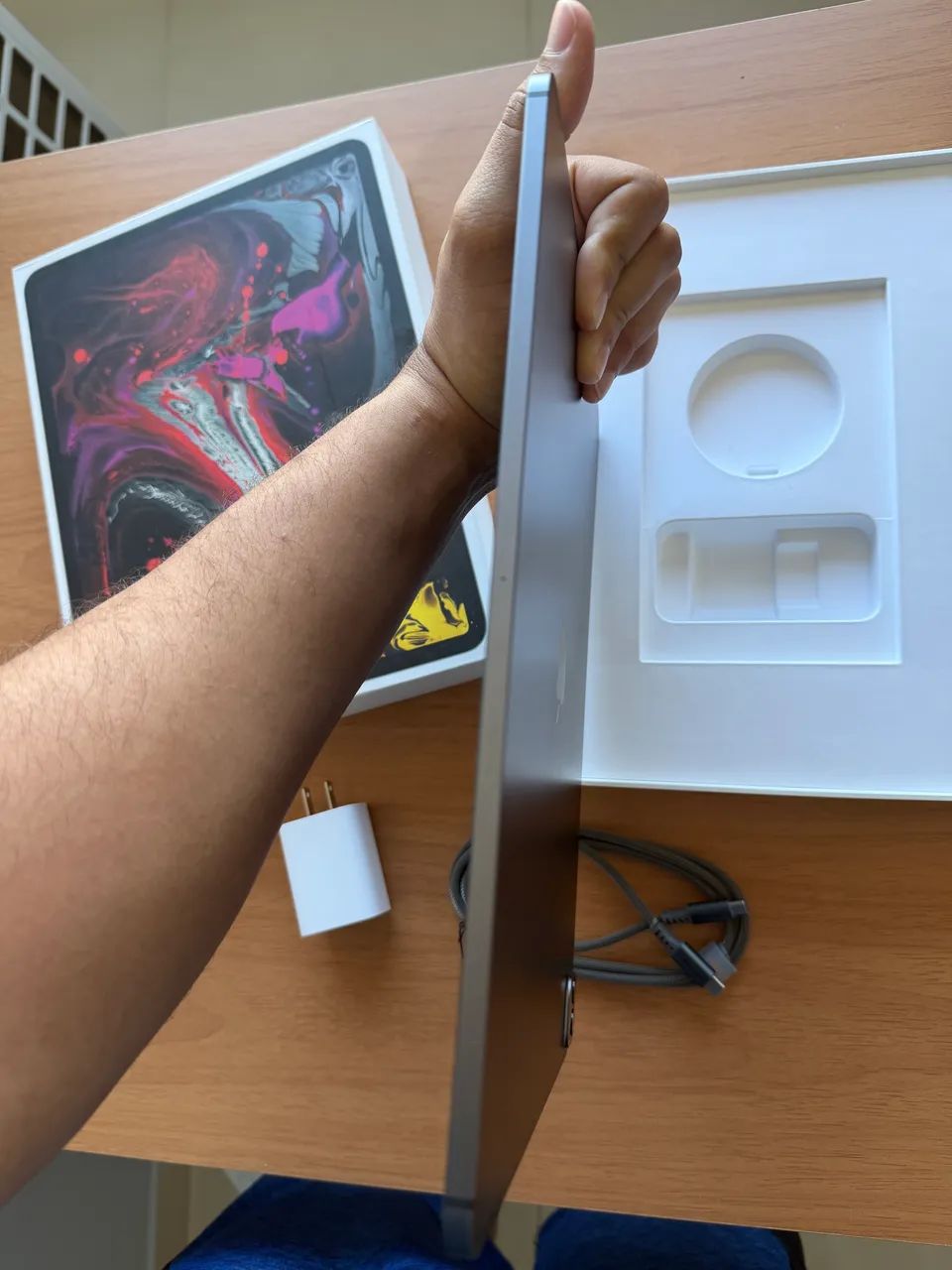 iPad Pro 12,9 polegadas A12 - excelente estado - @gbstore071 - Foto 3