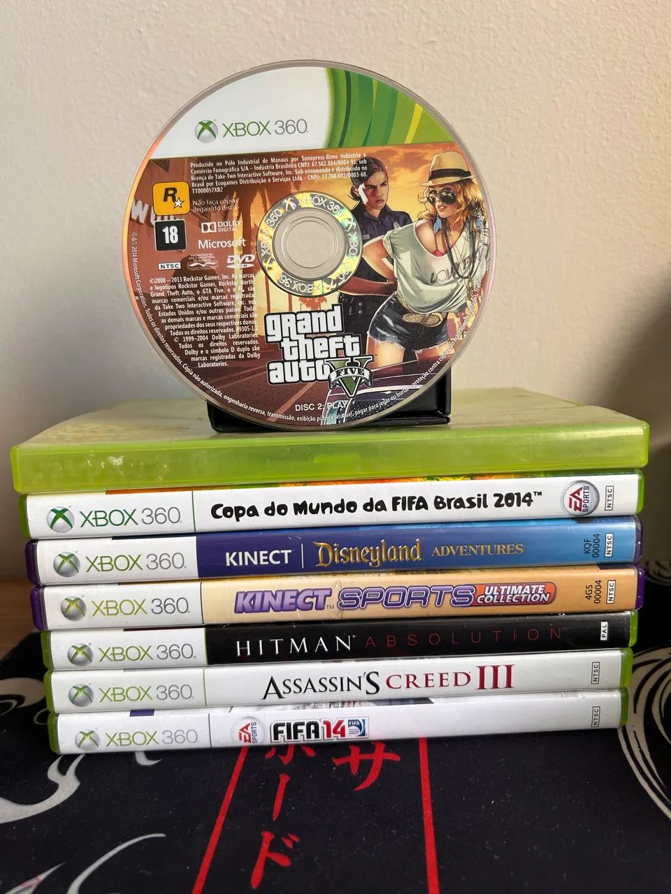 XBOX 360 KINECT SLIM + 7 JOGOS - Foto 3
