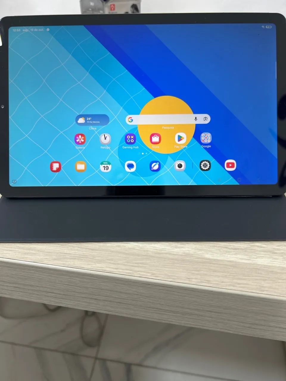 TABLETE SAMSUNG - Tab S6 Lite - Semi novo 