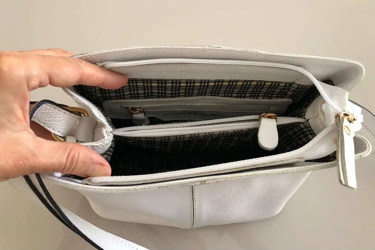 Bolsa de Couro Legítimo ZARPA - Foto 2