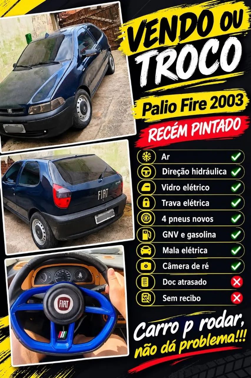 Fiat Palio 1.0/ Trofeo 1.0 Fire/ Fire Flex 2P 2003