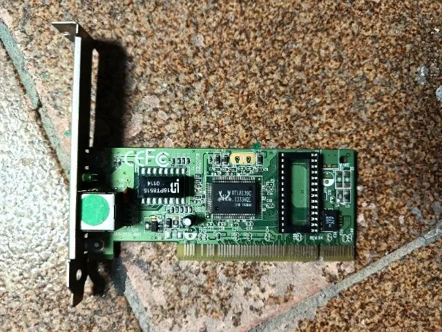 Placa de rede Realtek  RTL8139C compat. c/ MS-DOS Win95 NT