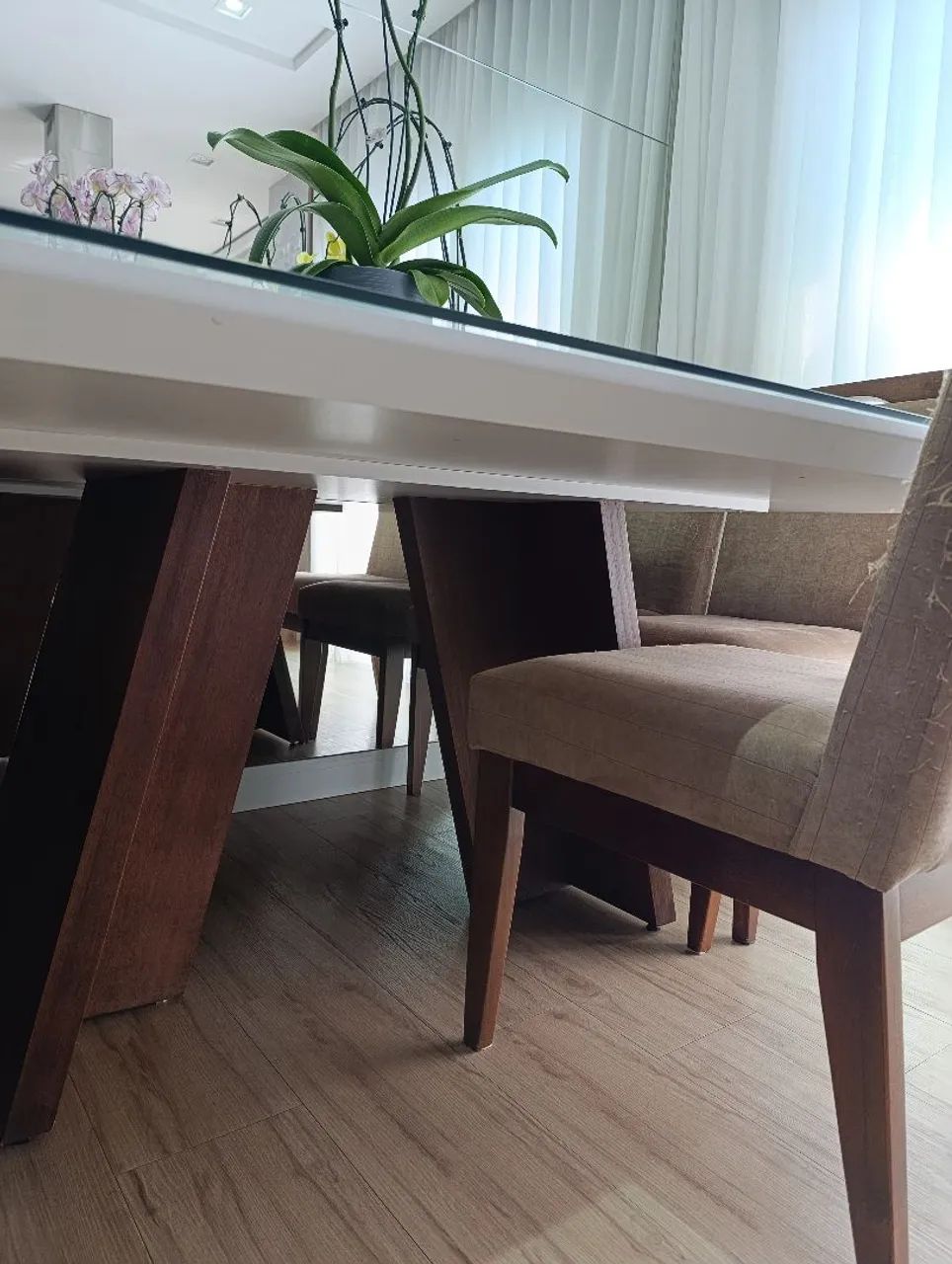 Mesa com 6 cadeiras  - Foto 4