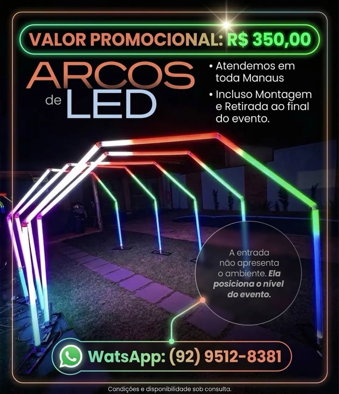 Túnel de Led  - Foto 4