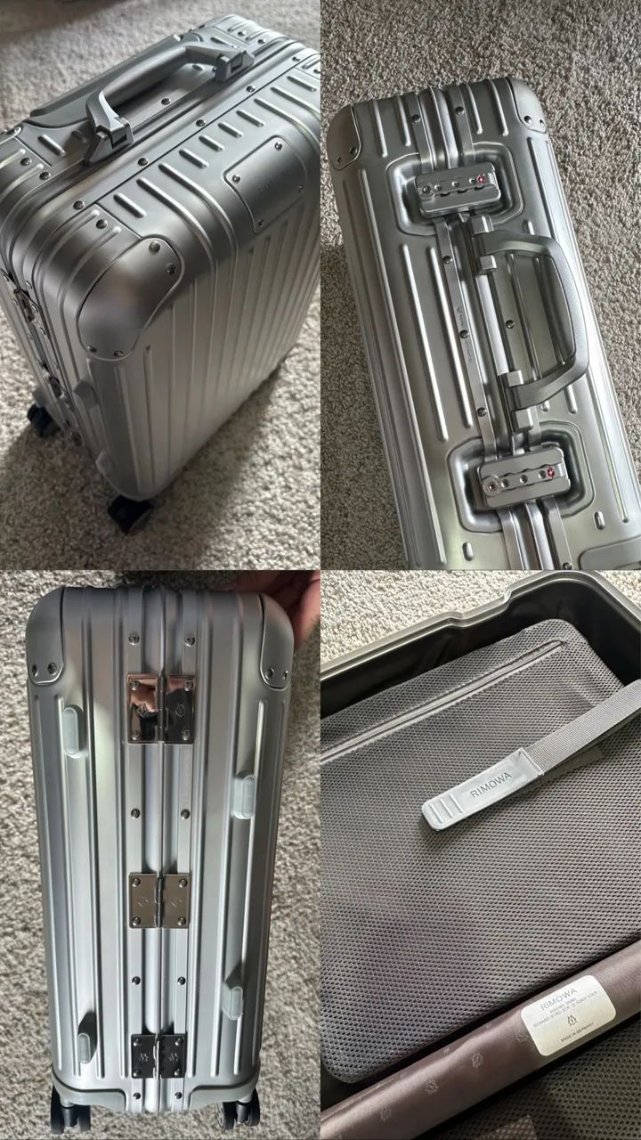 Mala Rimowa prata clássica  - Foto 4