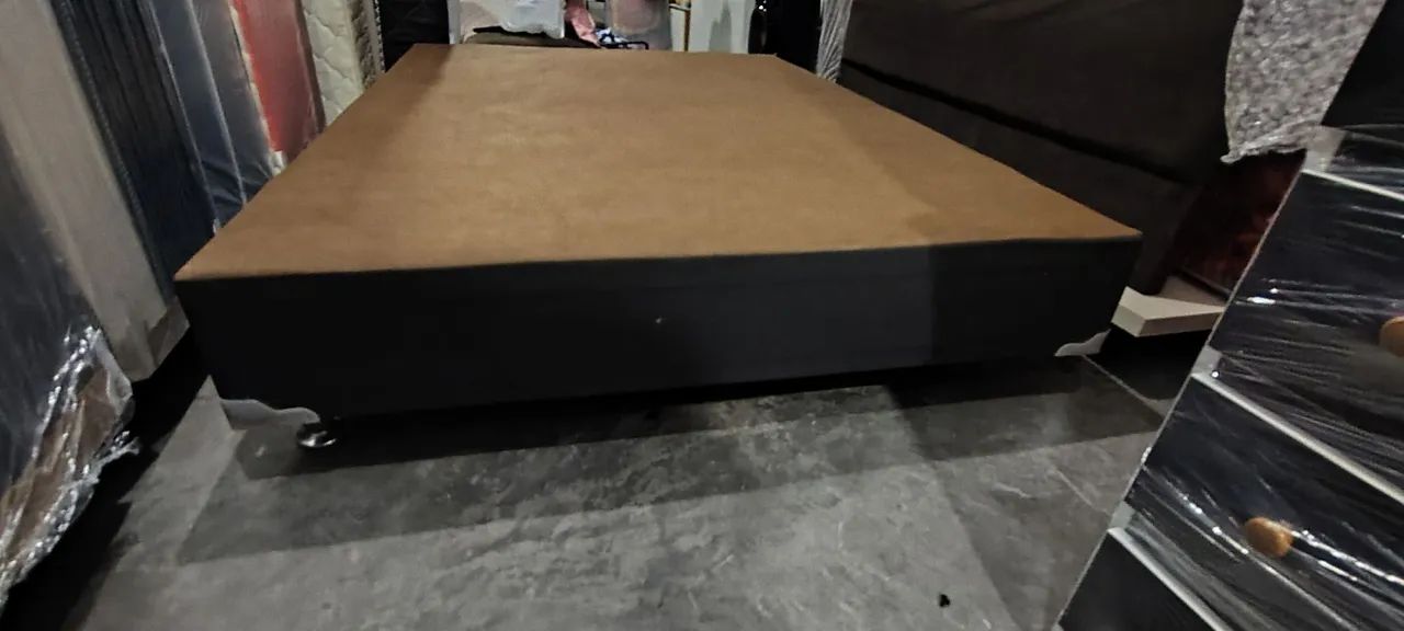 BASE CASAL SEMI NOVA ORTOBOM R$300 ENTREGA GRÁTIS  - Foto 4