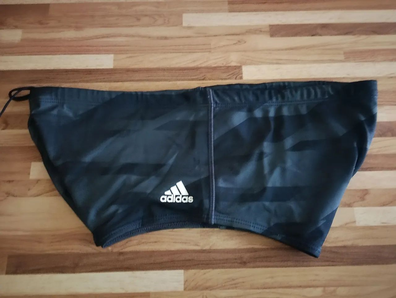 Sunga Adidas - Gráfica degradê azul - Tam G - Foto 2