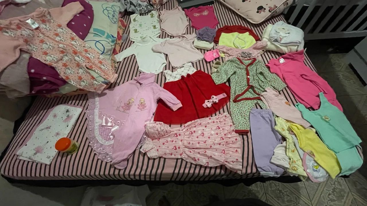 Lote Roupas de bebê menina  - Foto 2