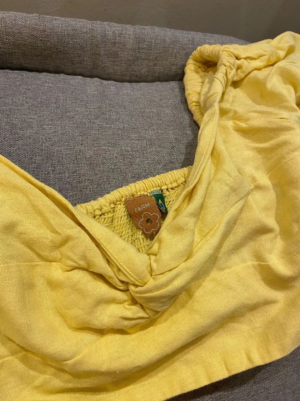 Top amarelo farm - Foto 2
