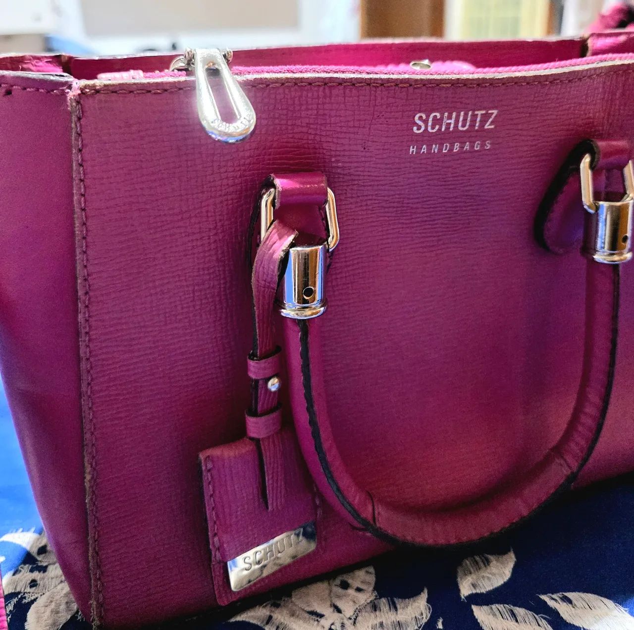 Bolsa Shultz Lorena tote pink - Foto 3