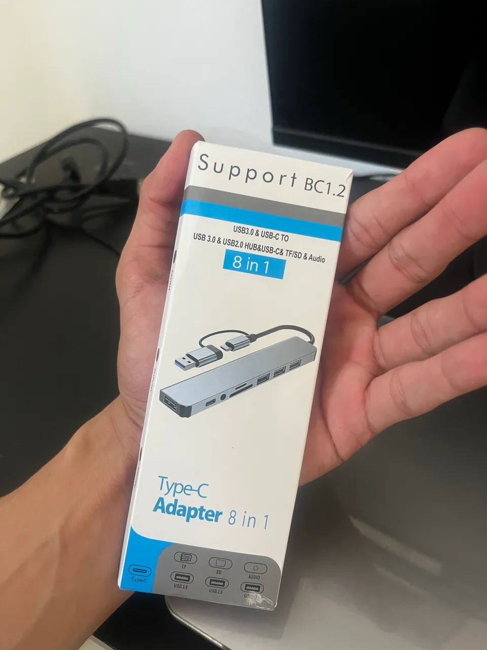 Adptador 8 em 1