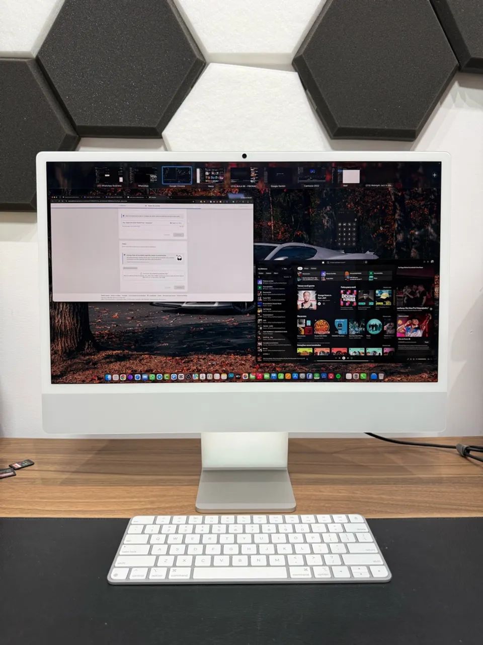 Apple iMac M4 24 polegadas 16GB/256GB - estado de novo
