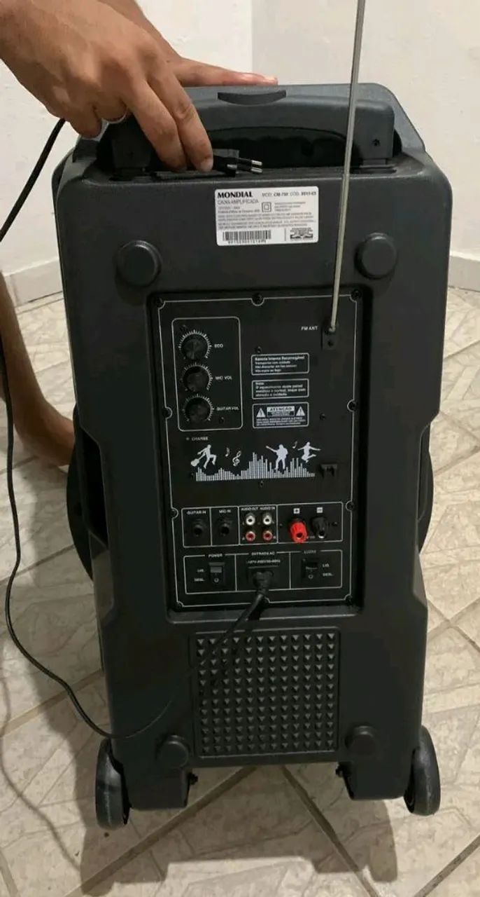 CAIXA DE SOM MONDIAL CM-700 - Foto 2