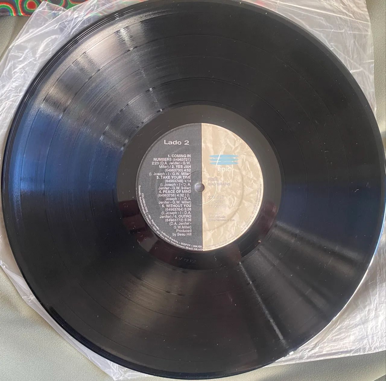 Disco de vinil Bad Brains - rise  (raro) - Foto 2