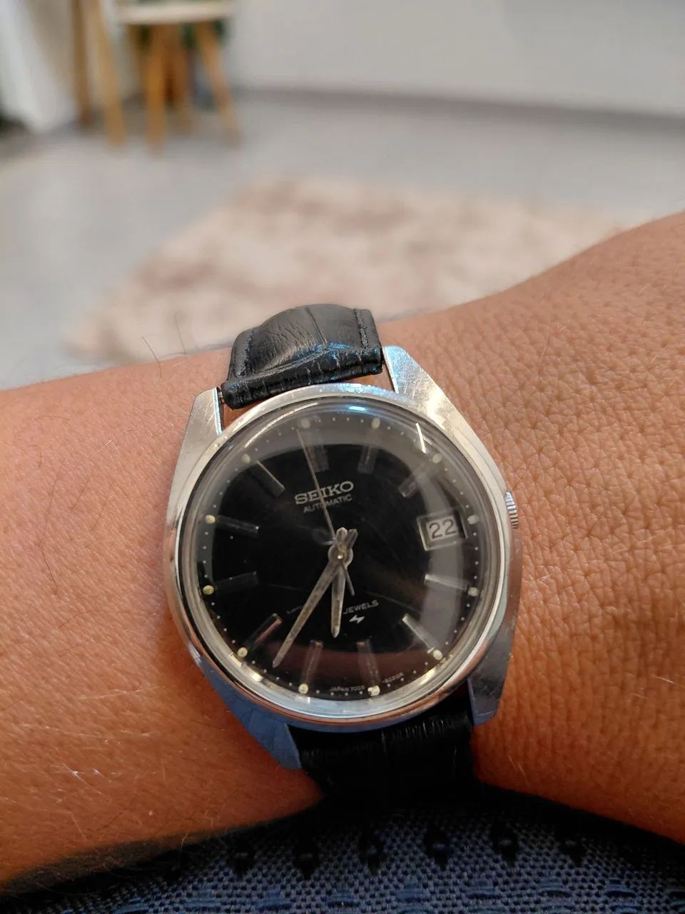 Lote 3 Seikos Automáticos Vintages 7005  - Foto 3