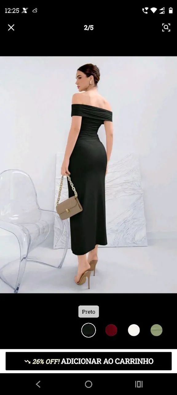 Vestido preto - Foto 2
