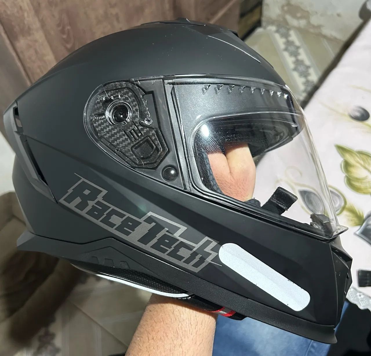 Capacete Race Tech - Foto 5