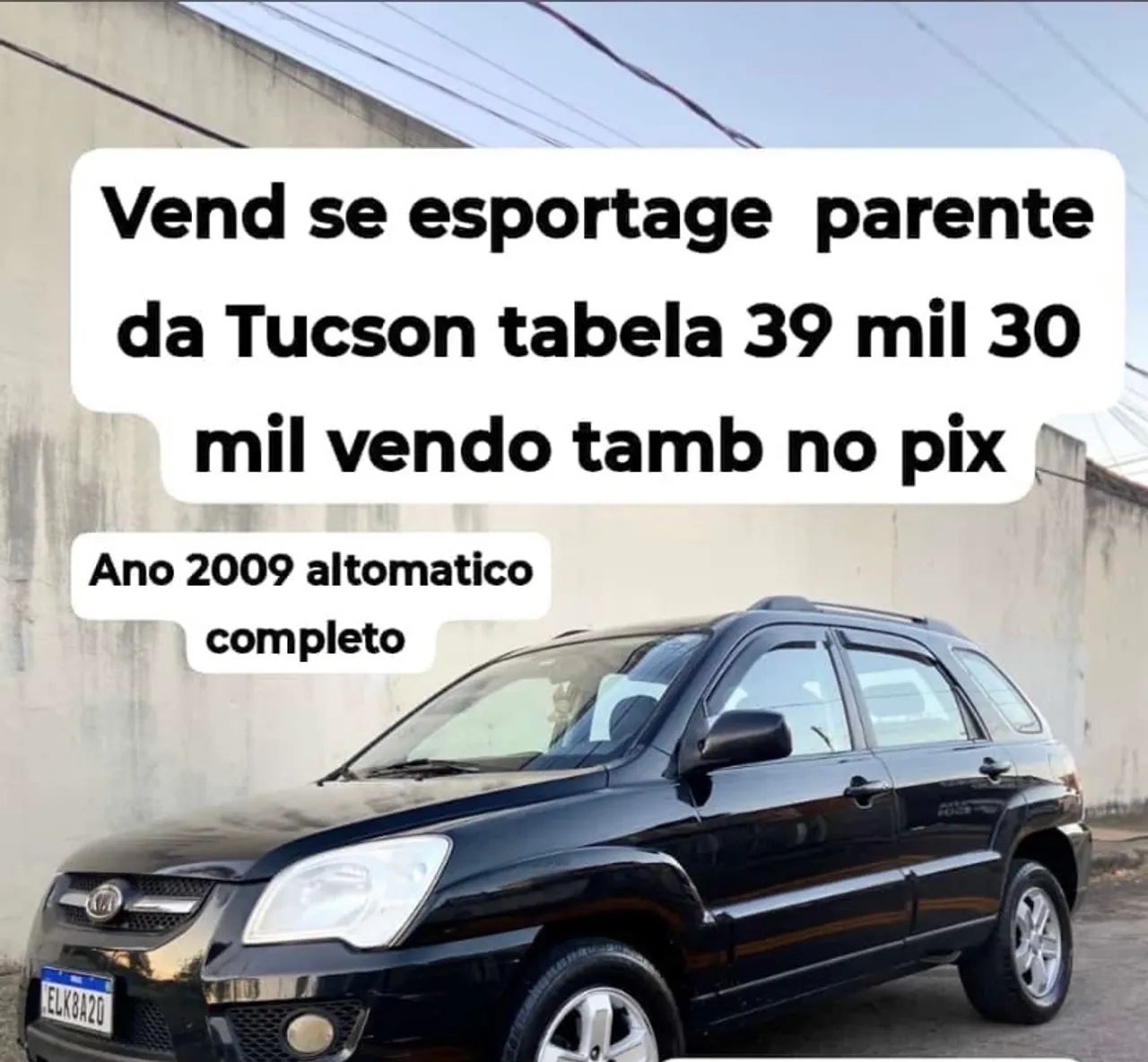 KIA Sportage EX 2.0 16V MEC. 2009
