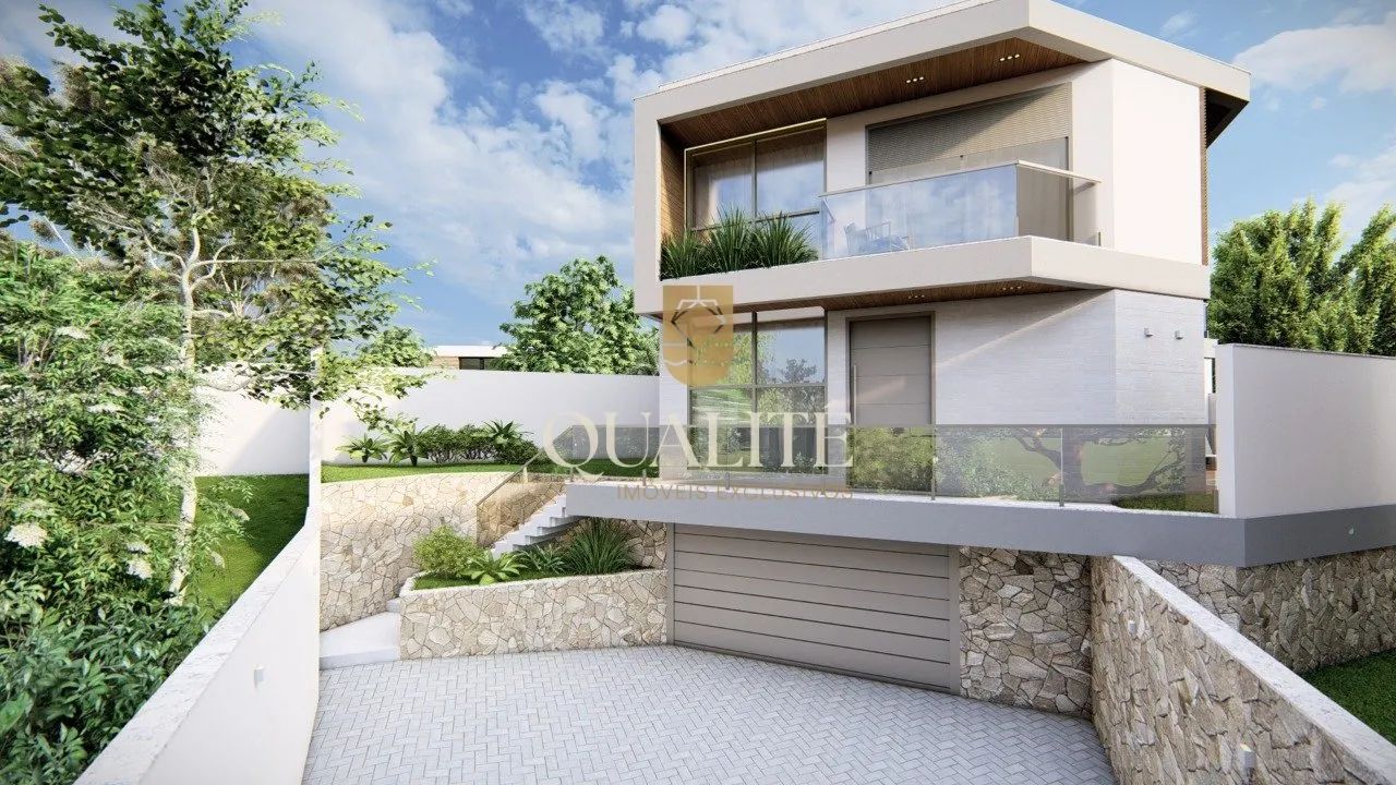 Casa nova com 4 suítes e vista mar no Cacupé, Florianópolis-SC R$ 4.350.000,00
