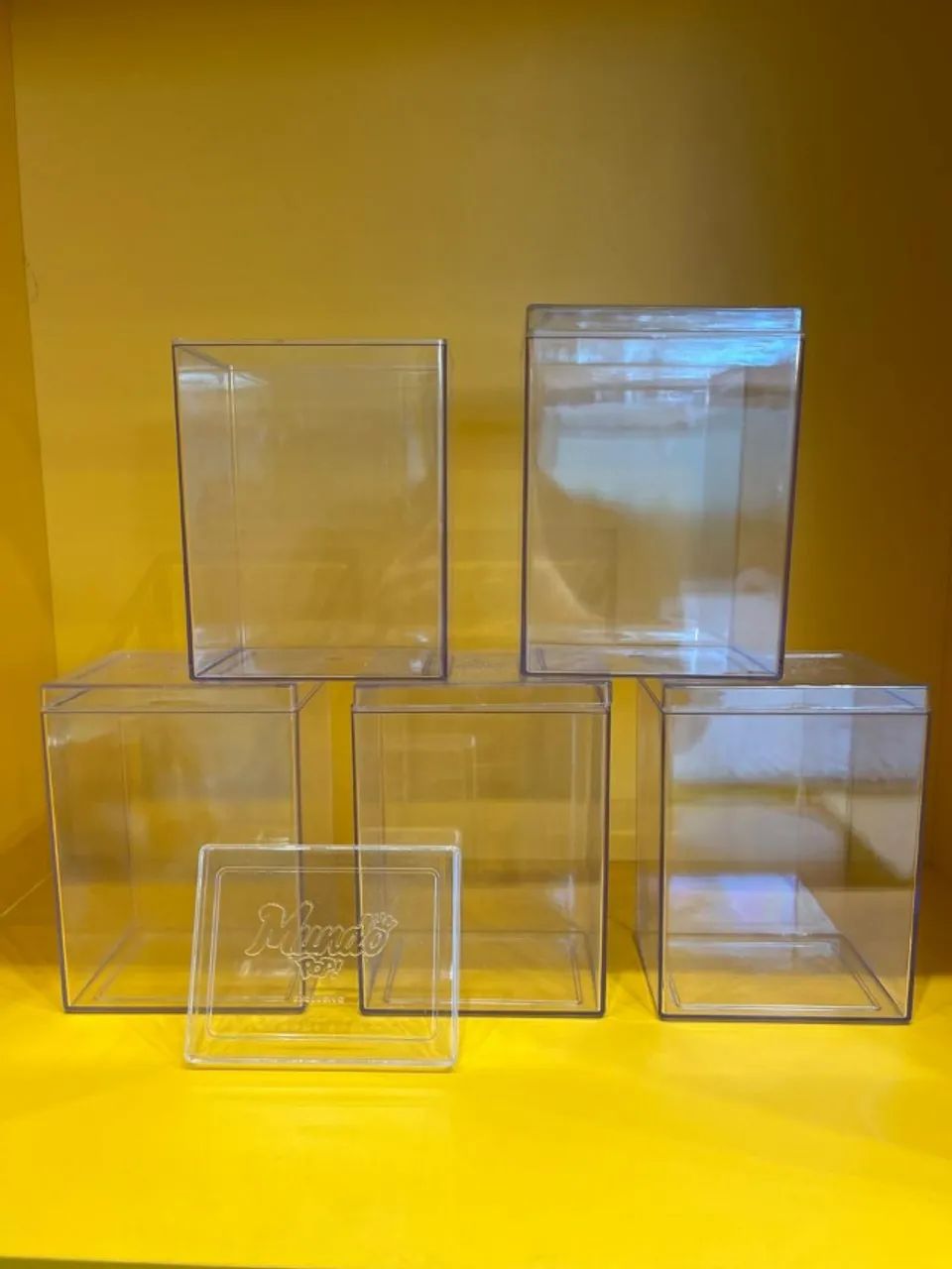 Kit 5 Cases de Acrílico para Funko Pop!
