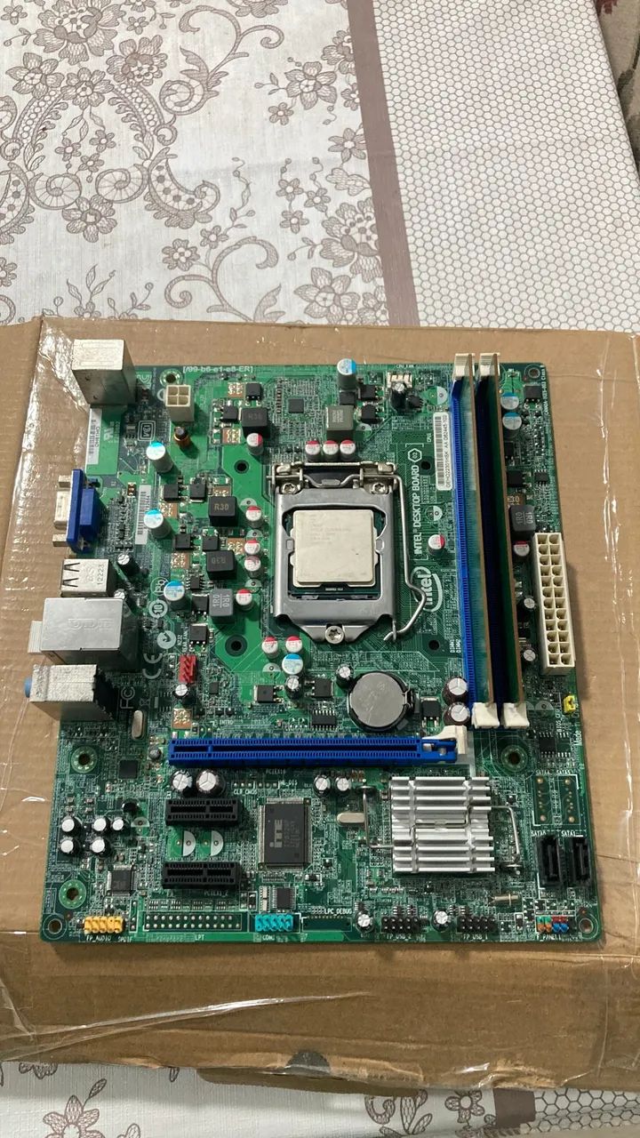 Kit 1155 CPU/MEMORIA/HD e CABO SATA - Foto 3