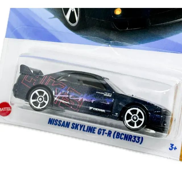 Hot Wheels Nissan Skyline GT-R (BCNR33) Azul - Hobbies e coleções