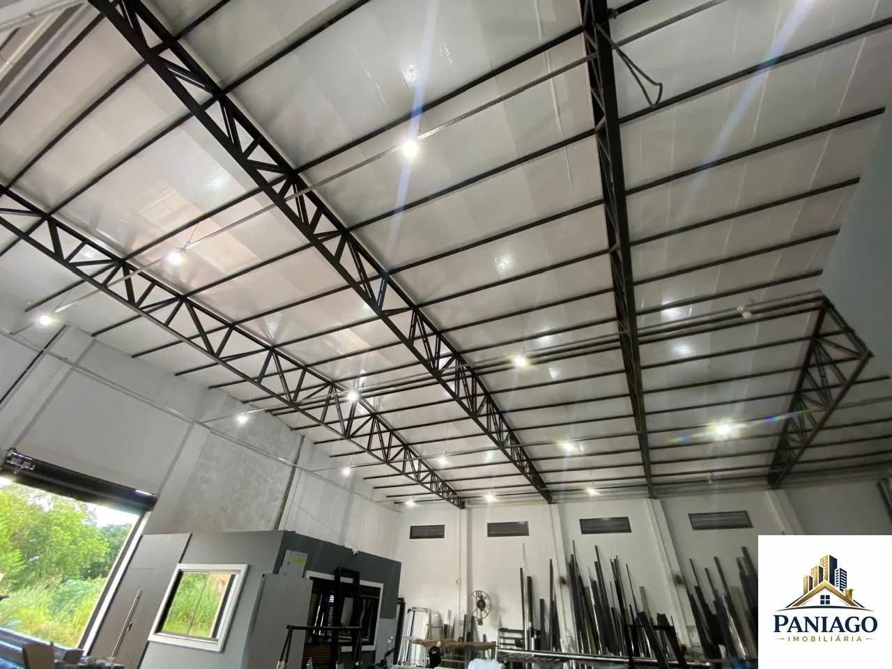 Barracão 430 m², pé direito alto, energia solar - Parque Geórgia, Cuiabá/MT - Foto 8