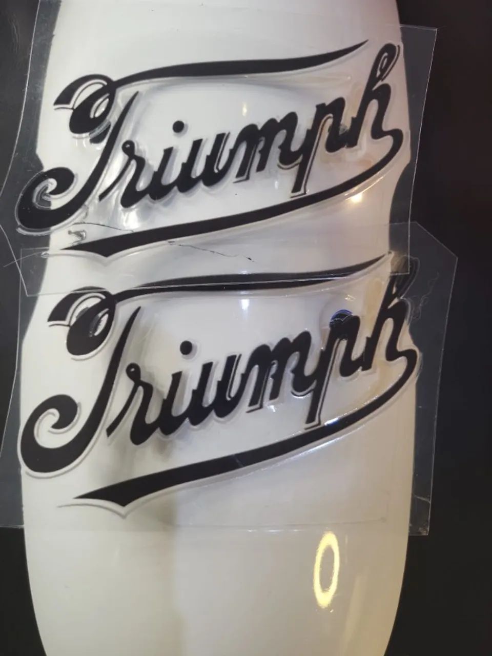 Par Adesivos Para Moto Triumph 1907 / 2025 11,3 X 5cm - Foto 6