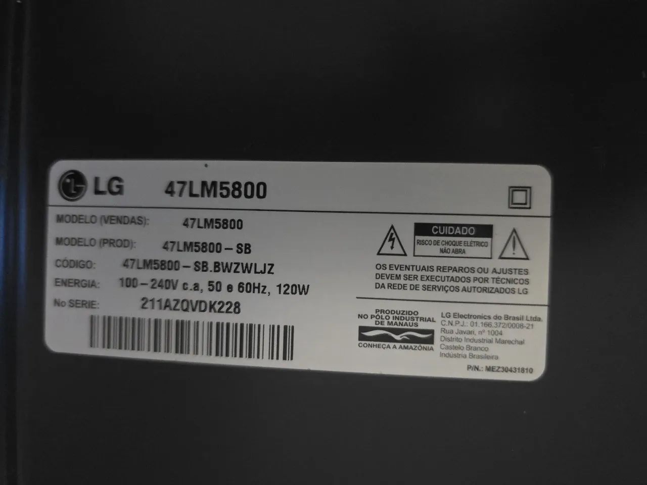 Tv lg 50 polegadas nao smart - Foto 2