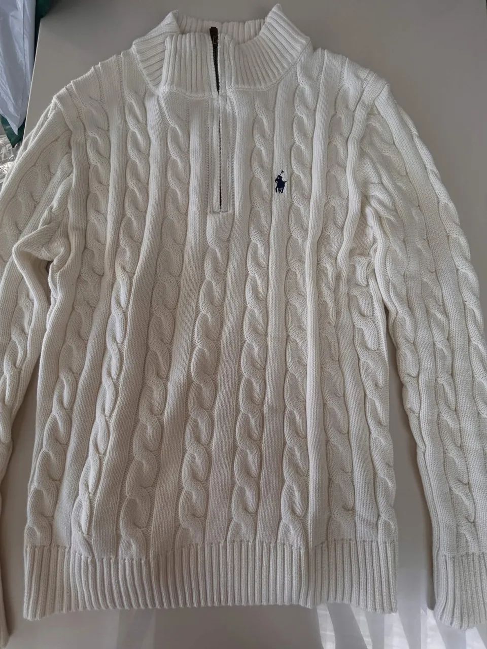 Suéter Zip Ralph Lauren