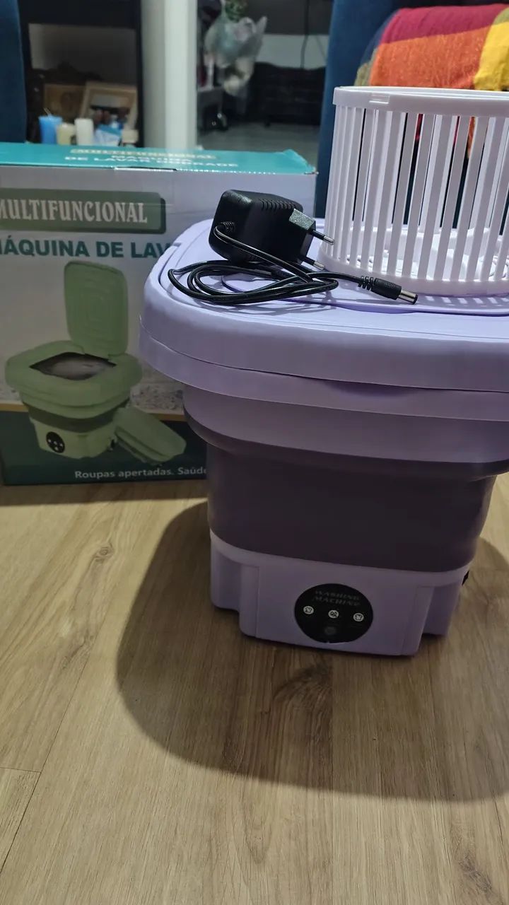 Mini lavadora de Roupas 