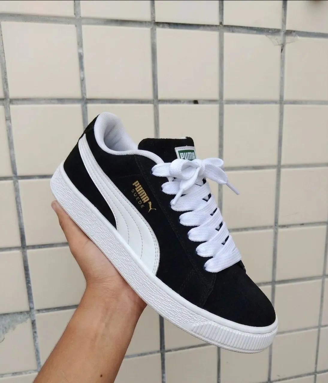 Tênis Puma Suede Seminovo.
