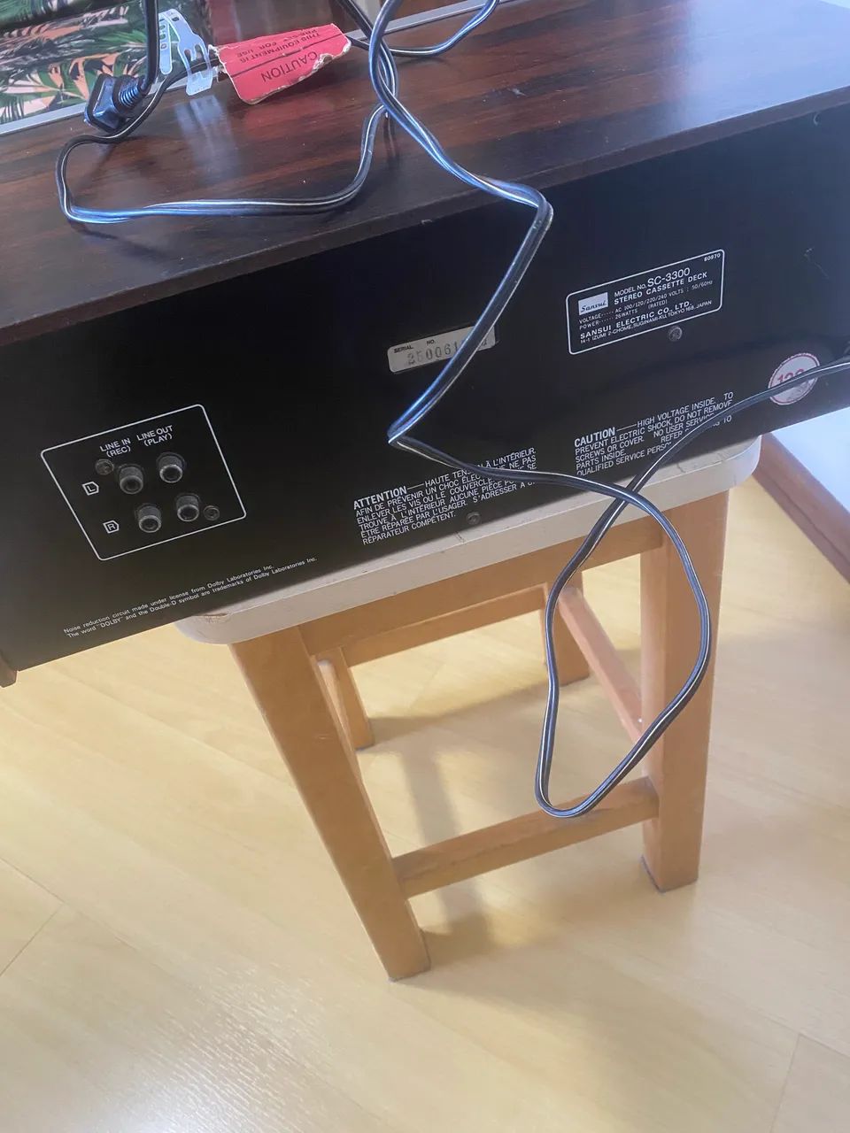 Tape Deck Sansui SC 3300 - Foto 2
