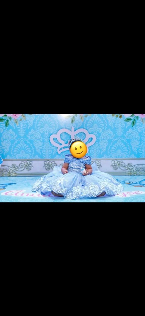 Vestido de luxo Cinderela