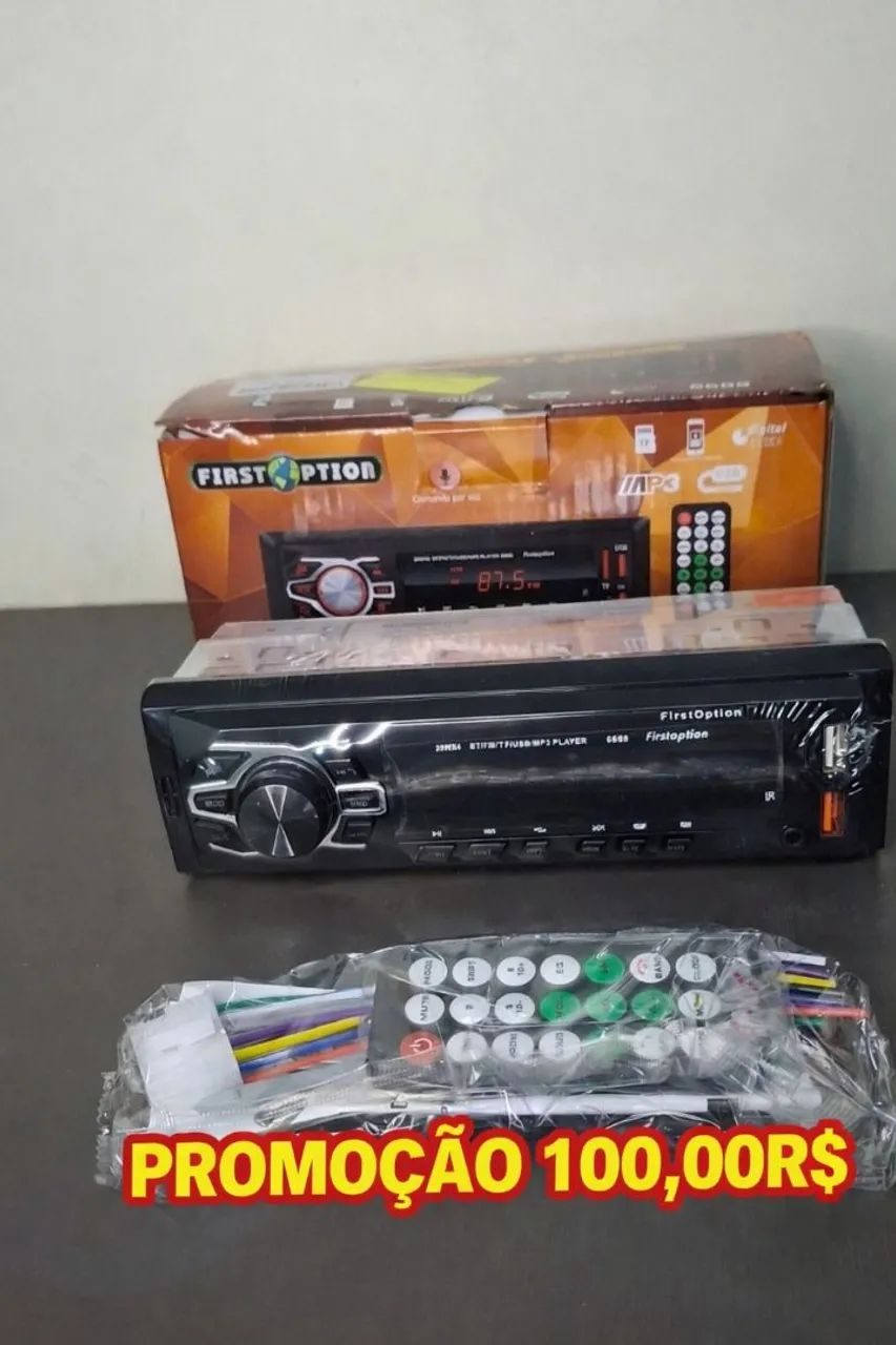 Radio mp3 automotivo 2 USB e Bluetooth - Foto 2