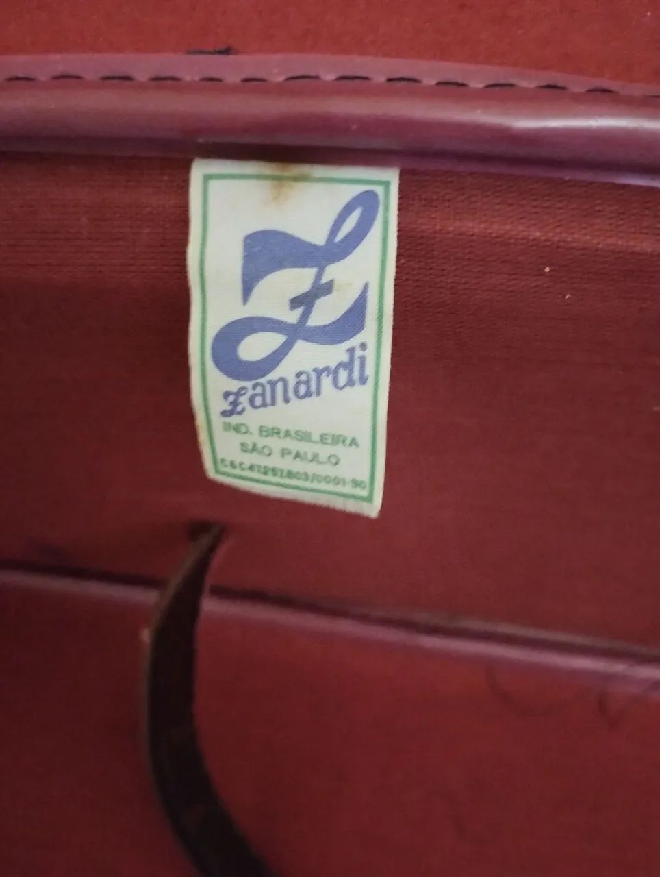 Antiga Mala de Viagem Zanardi. - Foto 5