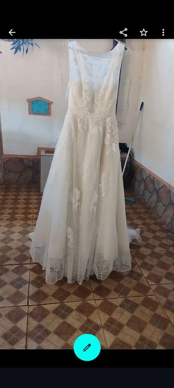 Vestido de noiva  38 e 40  