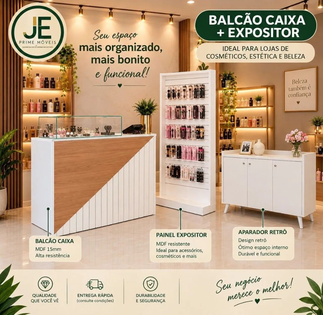 Móveis para loja em mdf /Com Valores Variados 