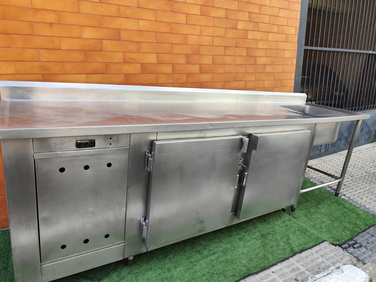 Blacao refrigerado pia inox 304  - Foto 2