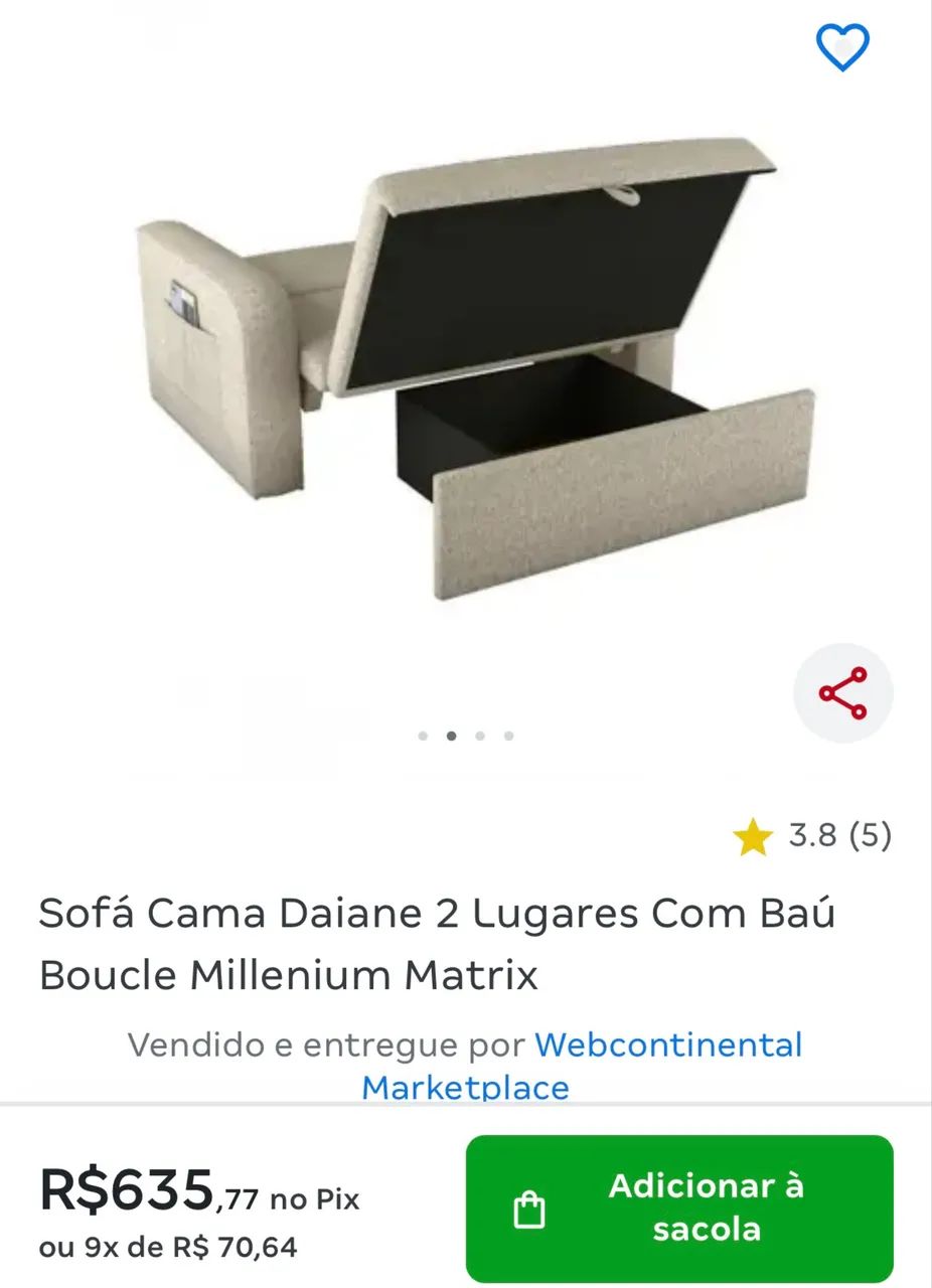 SOFÁ CAMA - Foto 2