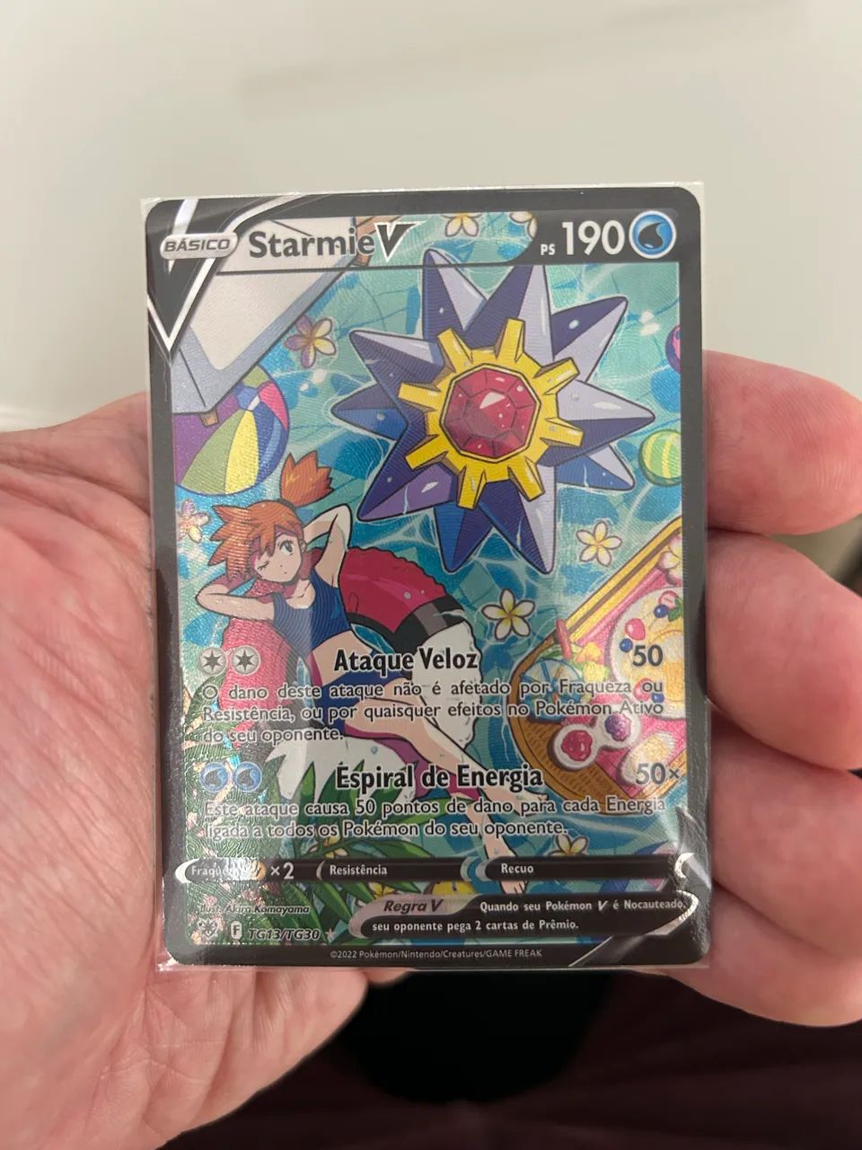 STARMIE V DA MISTY- POKÉMON TCG