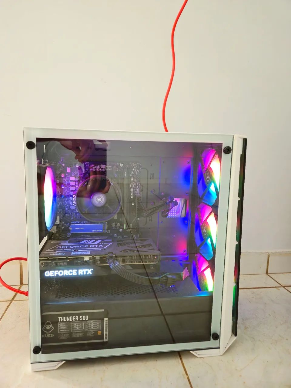 PC Gamer Ryzen 5 8500G + RTX 4060 Ti (Pronto pra jogar)