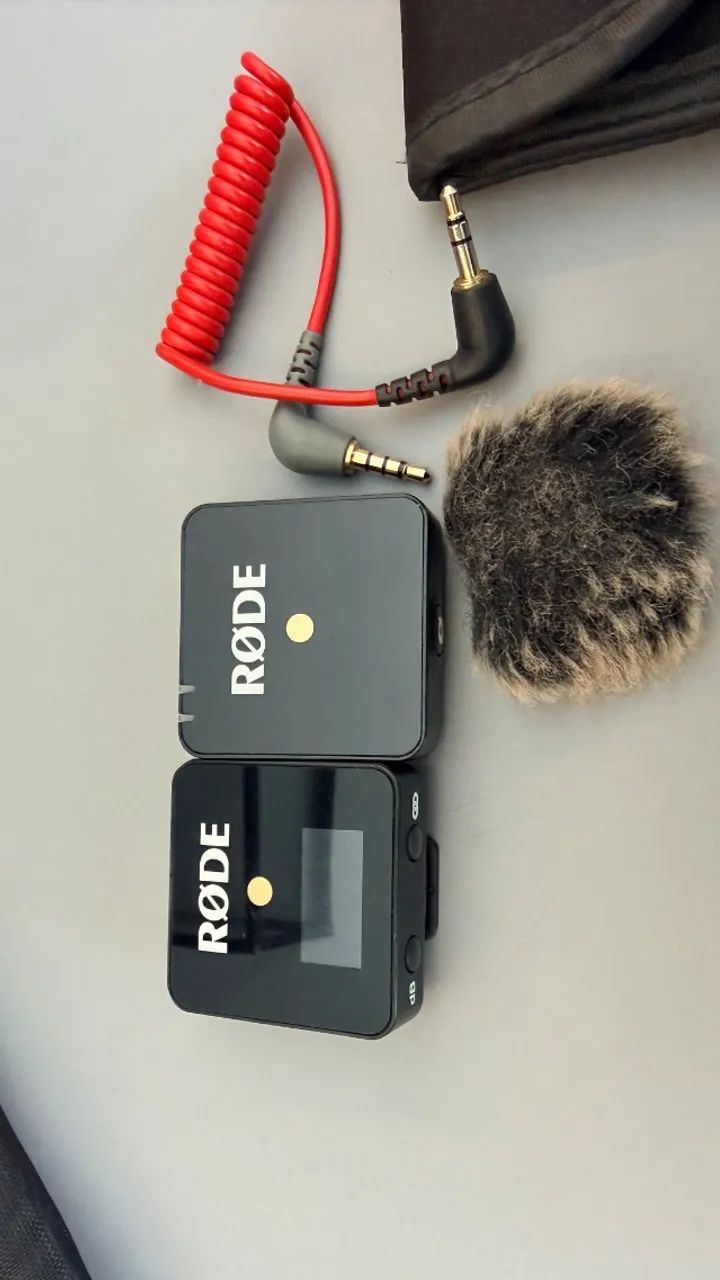 Rode Wireless Go II Sistema Microfone Lapela Sem Fio Preto