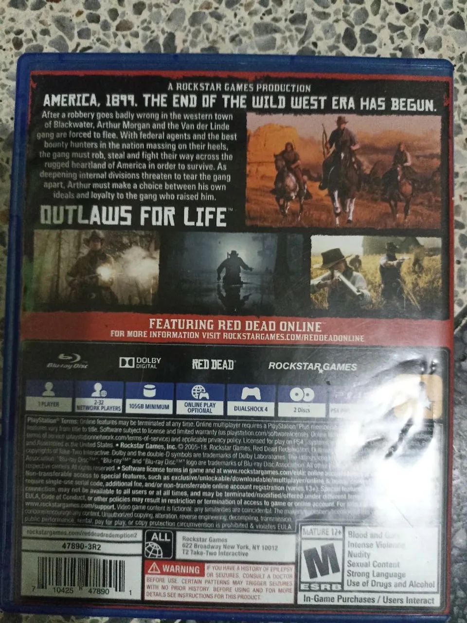 Jogo PS4 Red Dead Redemption 2 - Foto 2